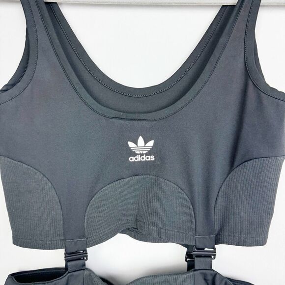 ADIDAS | Always Original Two in One Black Cutout Dress Women’s Size Medium - Picture 11 of 13